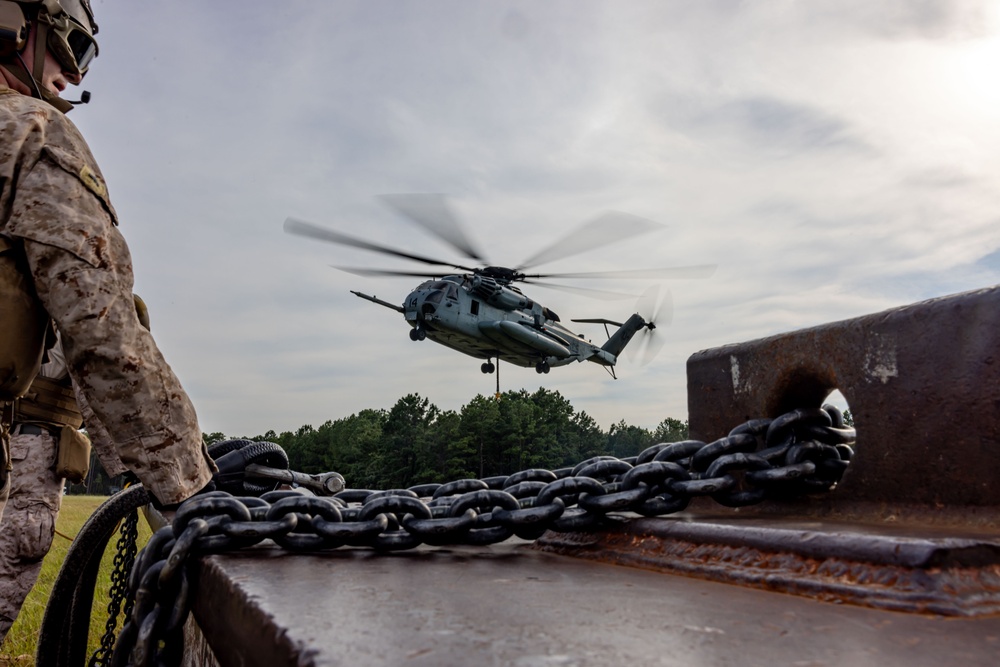 2nd Distribution Support Battalion Helicopter Support Team Operations