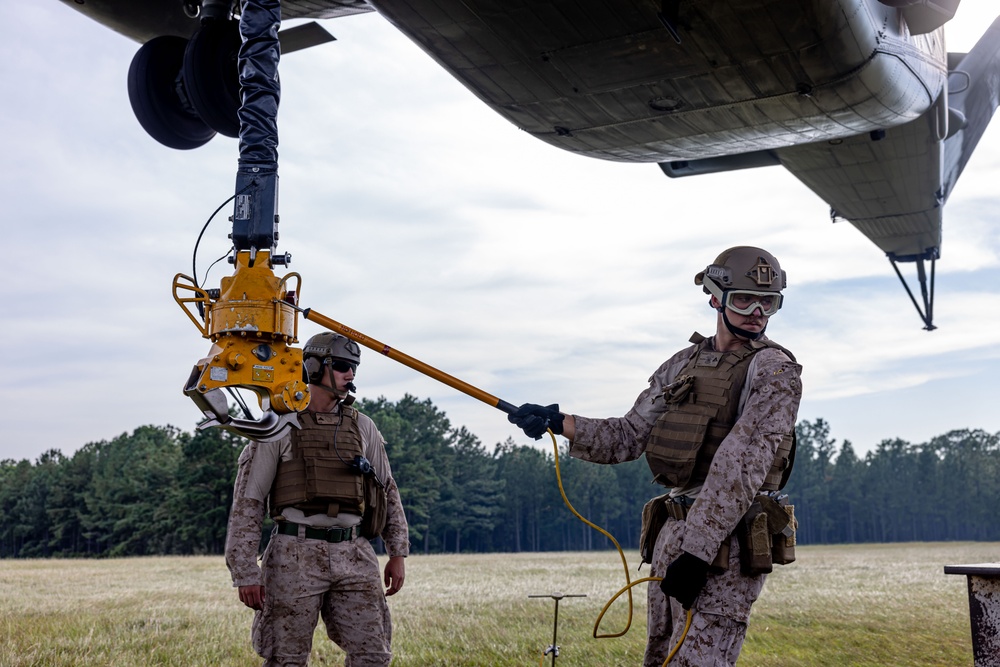 2nd Distribution Support Battalion Helicopter Support Team Operations