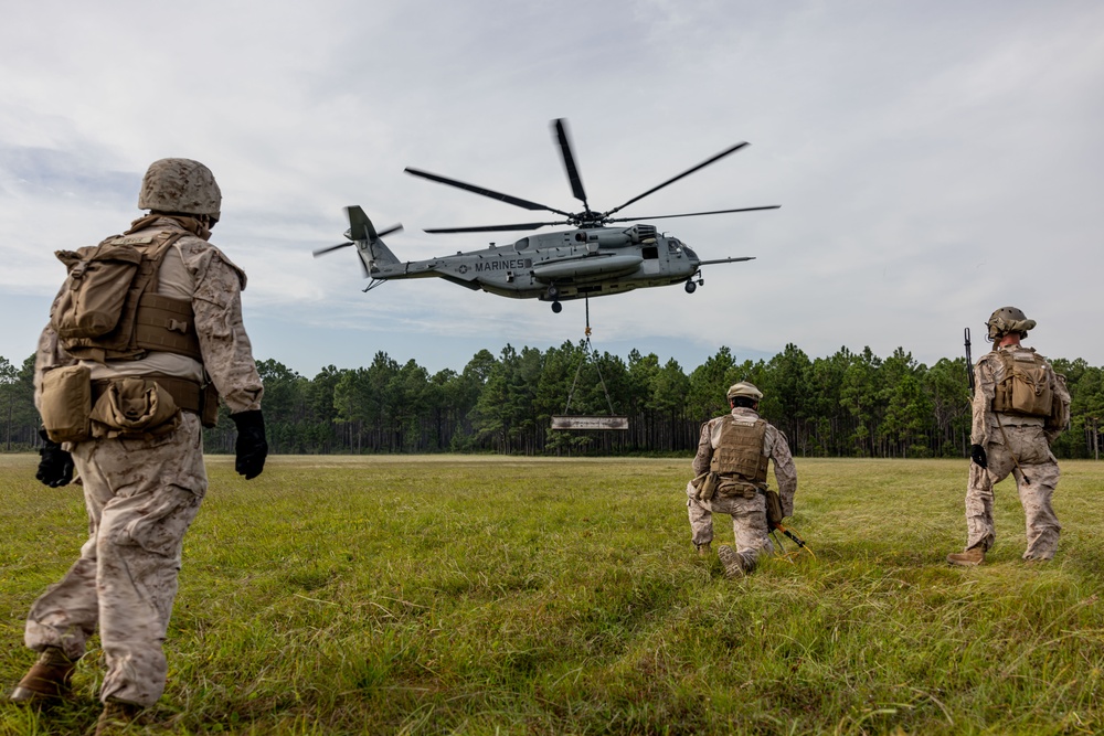 2nd Distribution Support Battalion Helicopter Support Team Operations