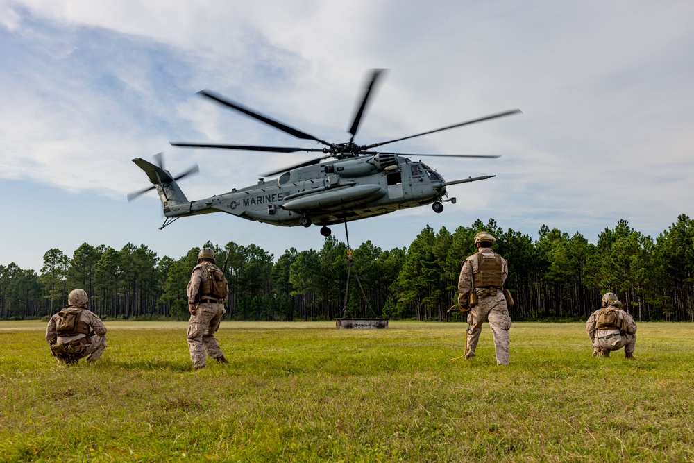 2nd Distribution Support Battalion Helicopter Support Team Operations