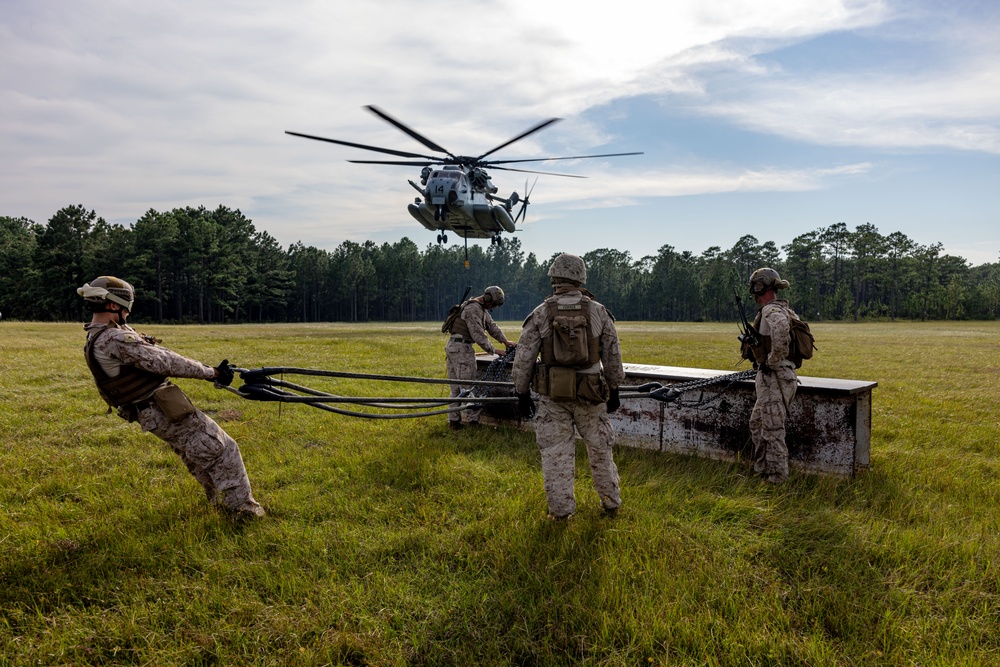 2nd Distribution Support Battalion Helicopter Support Team Operations
