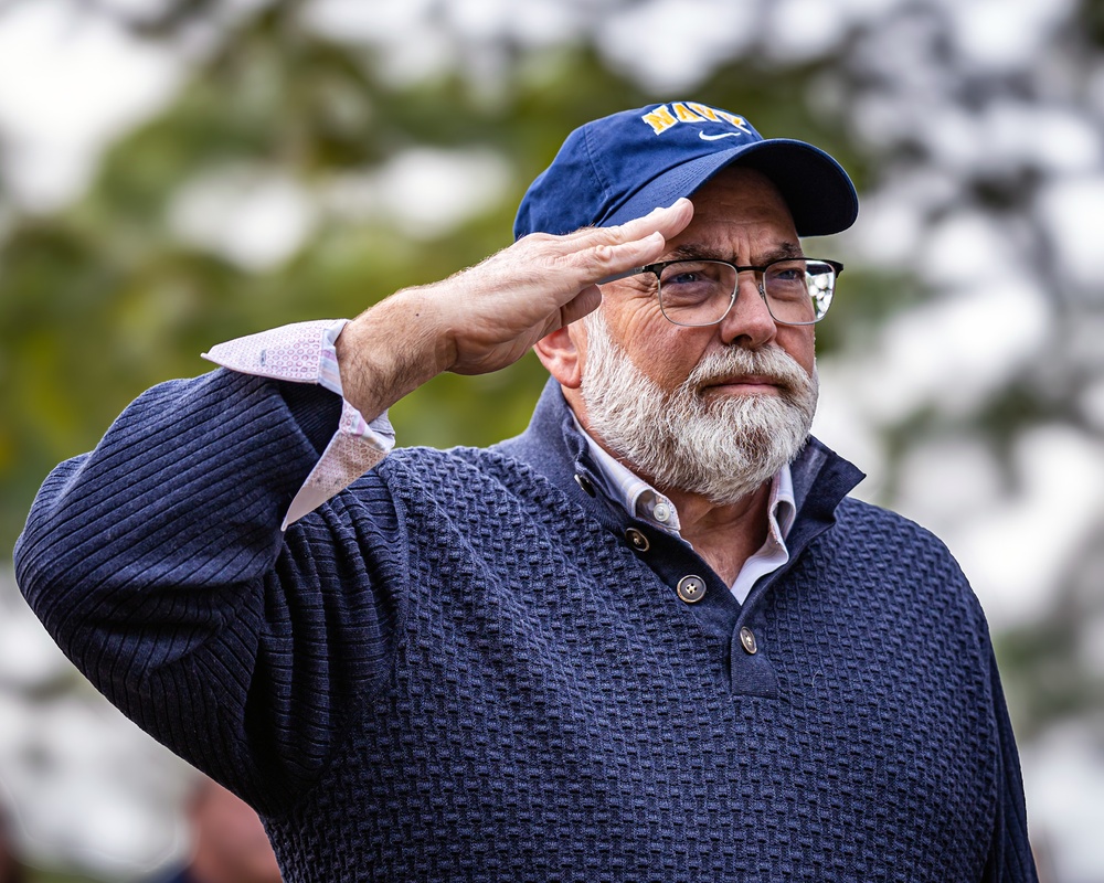 Gary Hildreth Retirement Flag Flying
