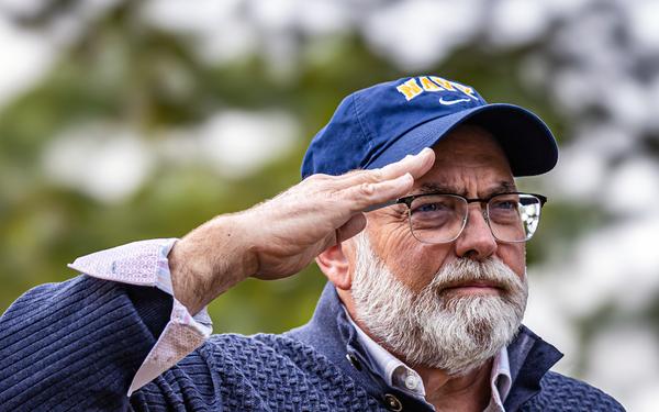 Gary Hildreth Retirement Flag Flying