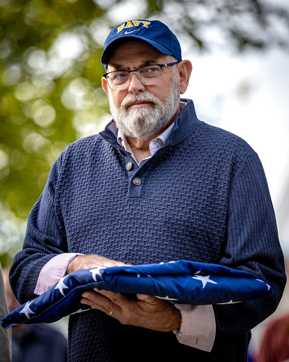 Gary Hildreth Retirement Flag Flying