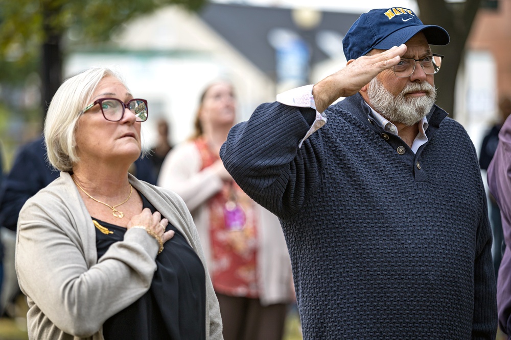 Gary Hildreth Retirement Flag Flying