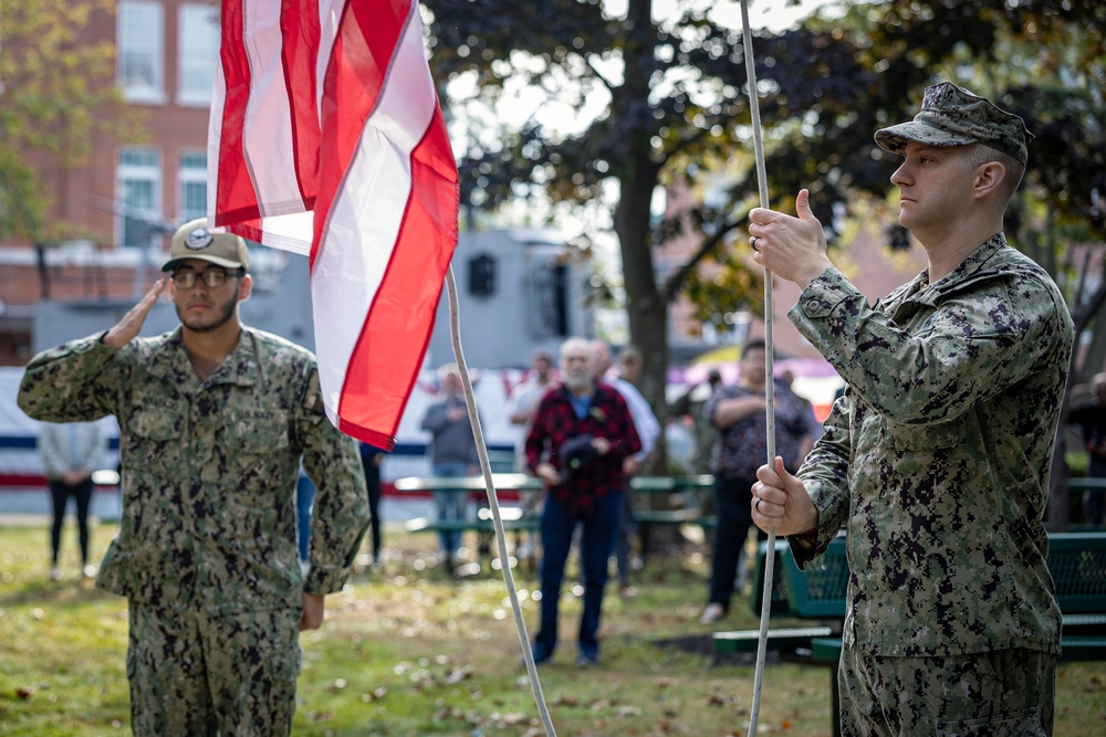 Gary Hildreth Retirement Flag Flying