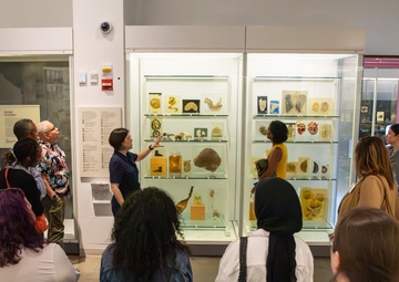 Vision Center of Excellence Visits the National Museum of Health and Medicine