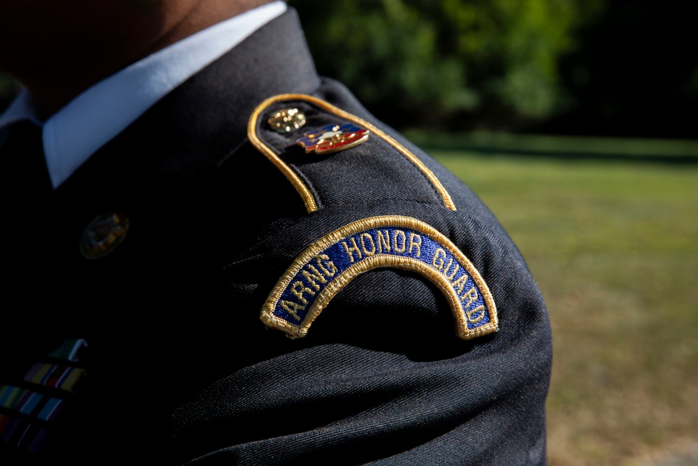 Hoosier Guardsmen Refine Drill and Ceremony Techniques at Crown Hill Cemetary