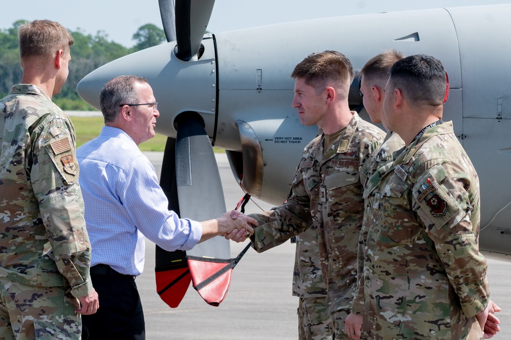 AFSOC leadership welcomes PTDO ASD (SO/LIC)