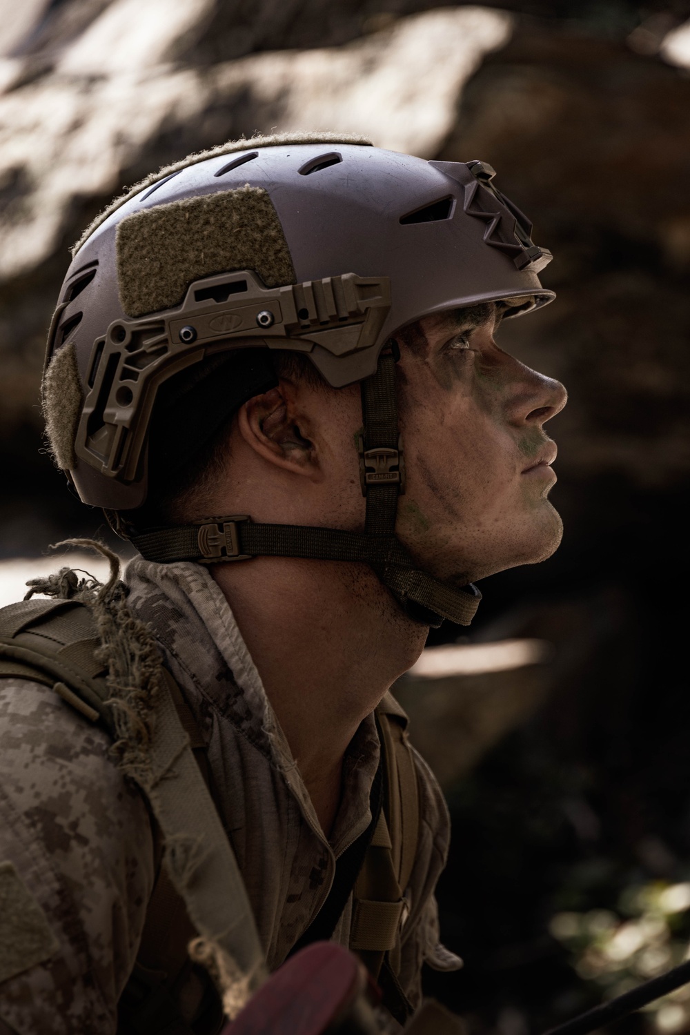 BLT 3/5 and V11 Marines conduct field exercise during Assault Climbers Course