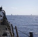 USS Truxtun Sails in formation with partner nations