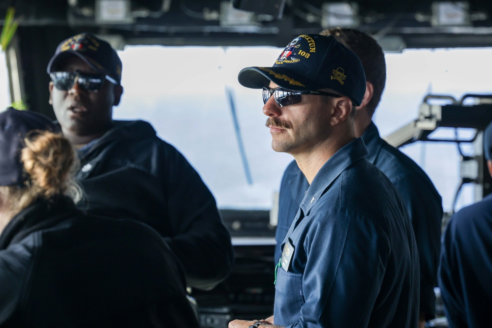 USS Truxtun Conducts GUNNEX with partner nations in Bright Star 2025