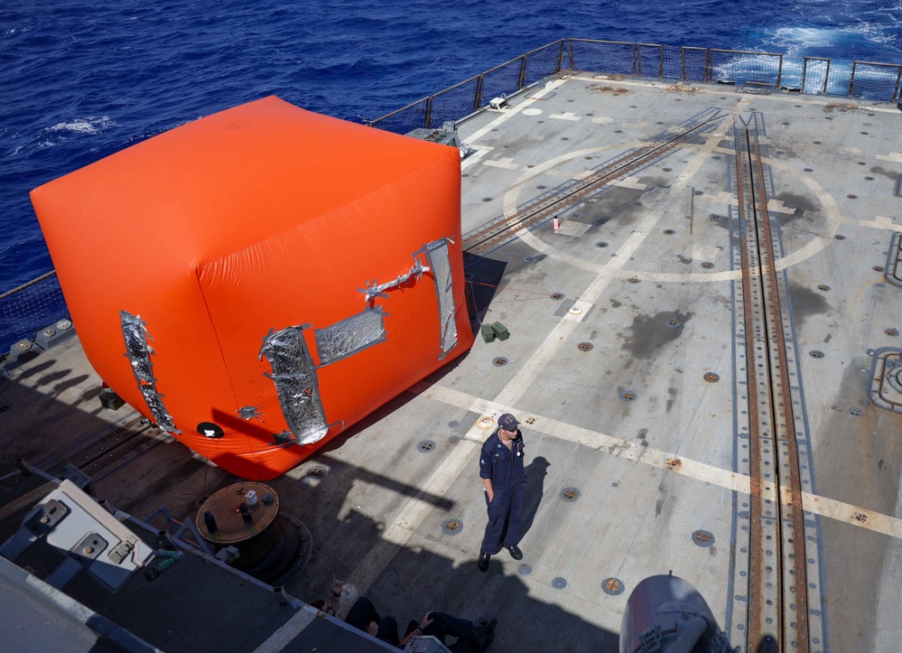 USS Truxtun Conducts GUNNEX with partner nations in Bright Star 2025