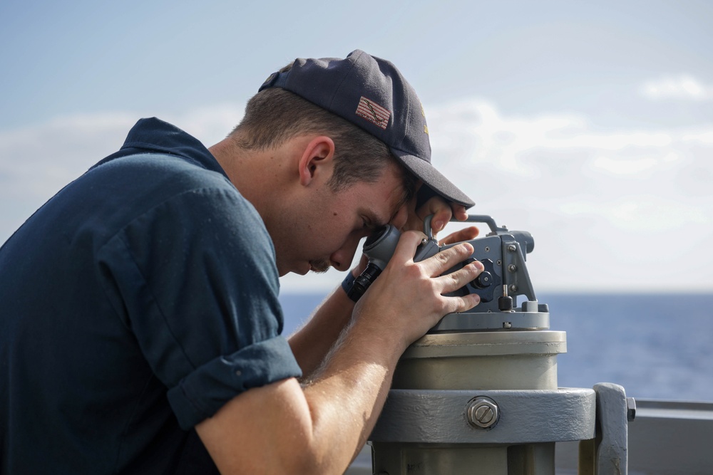 USS Truxtun Conducts GUNNEX with partner nations in Bright Star 2025