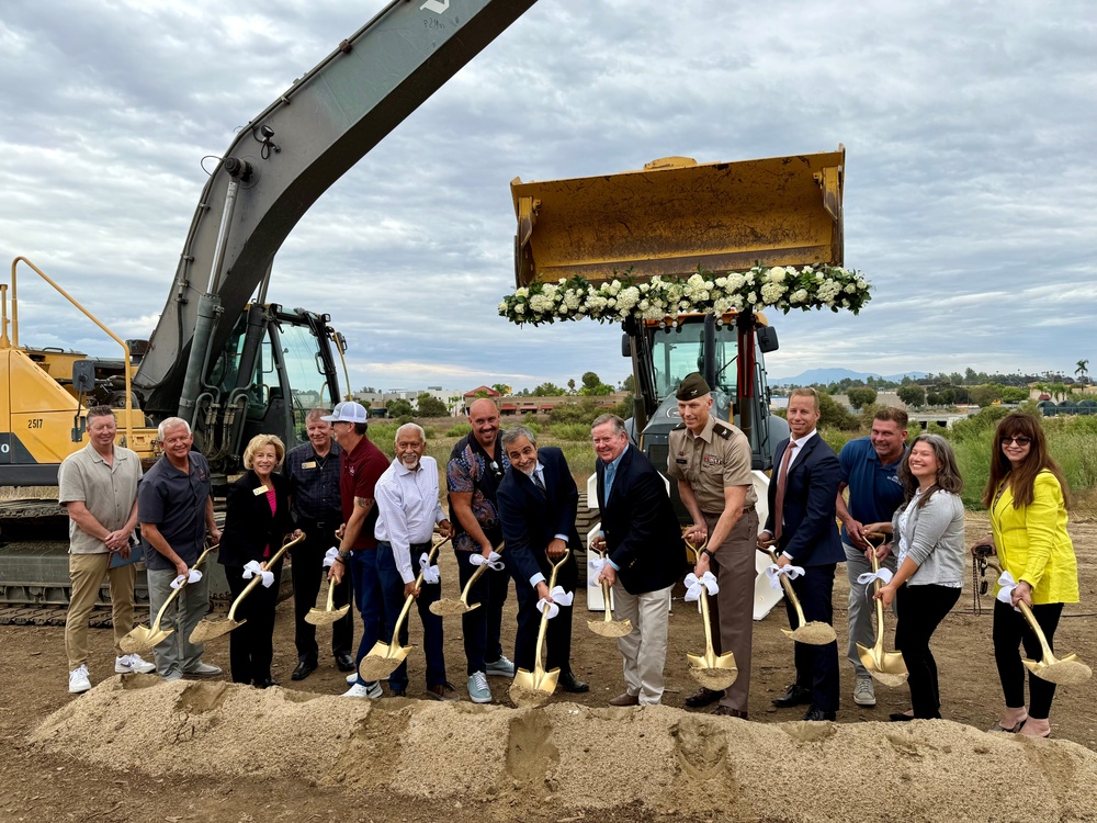 USACE, partners break ground on Murrieta Creek Phase 2B
