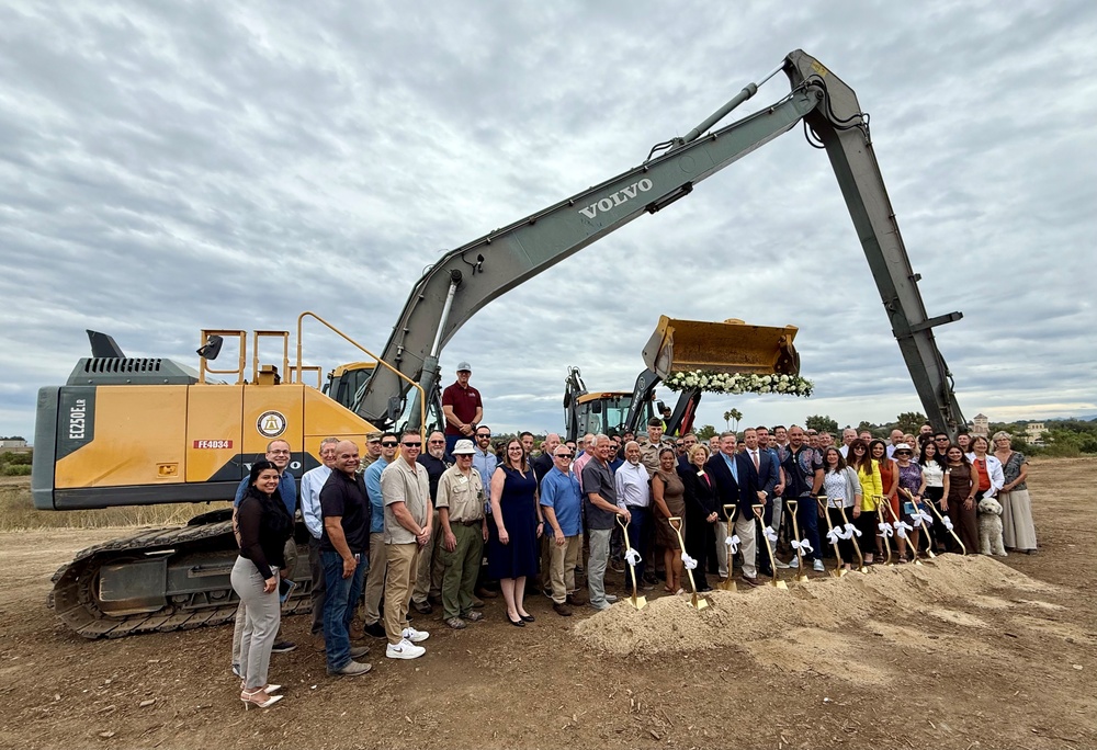 USACE, partners break ground on Murrieta Creek Phase 2B