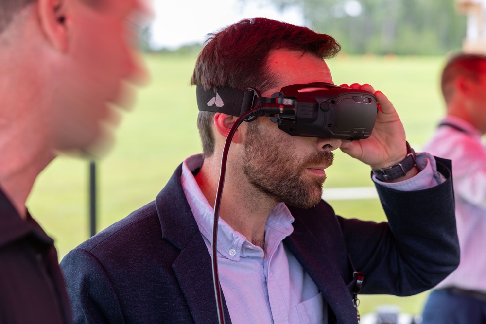 Eric McCrery, Defense Policy Advisor, Visits MARSOC