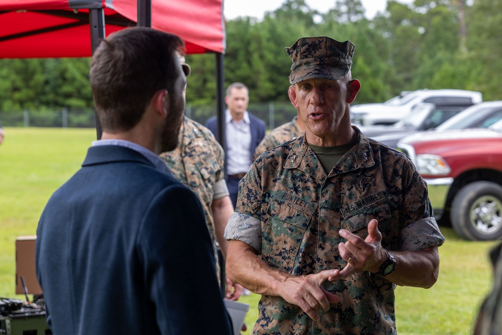 Eric McCrery, Defense Policy Advisor, Visits MARSOC