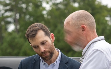Eric McCrery, Defense Policy Advisor, Visits MARSOC