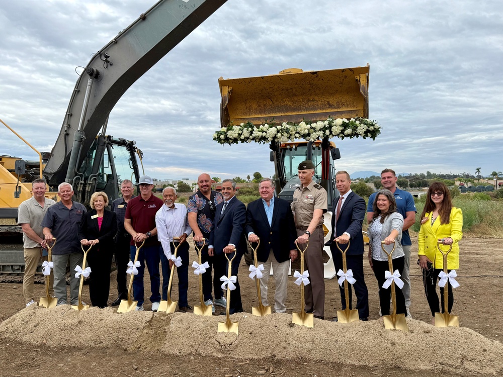 USACE, partners break ground on Murrieta Creek Phase 2B