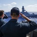 USS Truxtun Conducts RASEX with partner nations in Bright Star 2025