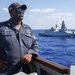 USS Truxtun Conducts RASEX with partner nations in Bright Star 2025
