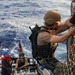 USS Truxtun Conducts VBSS Drill with partner nations in Bright Star 2025