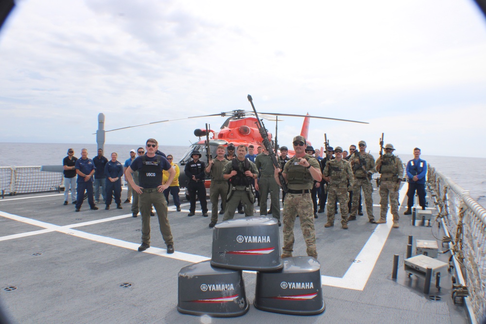 Coast Guard Helicopter Interdiction Tactical Squadron reaches 1,000th drug interdiction at sea