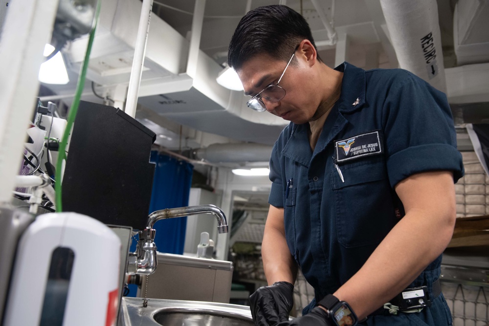 USS Carl Vinson conducts routine operations
