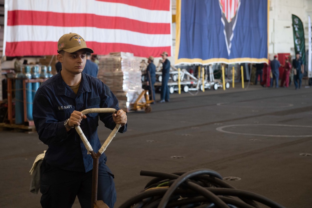 USS Carl Vinson conducts routine operations