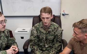 Sailors Prepare for 5G Network Threat Assessment