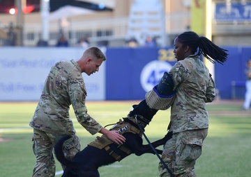 Biloxi Shuckers show Keesler AFB appreciation