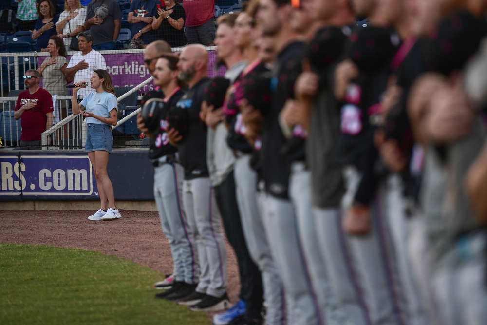Biloxi Shuckers show Keesler AFB appreciation