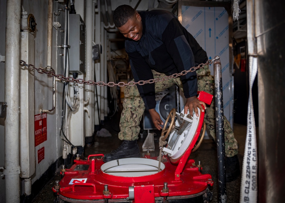 USS Carl Vinson conducts routine operations