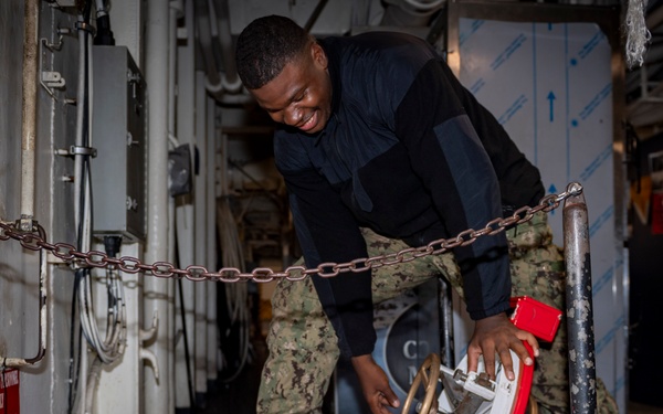 USS Carl Vinson conducts routine operations