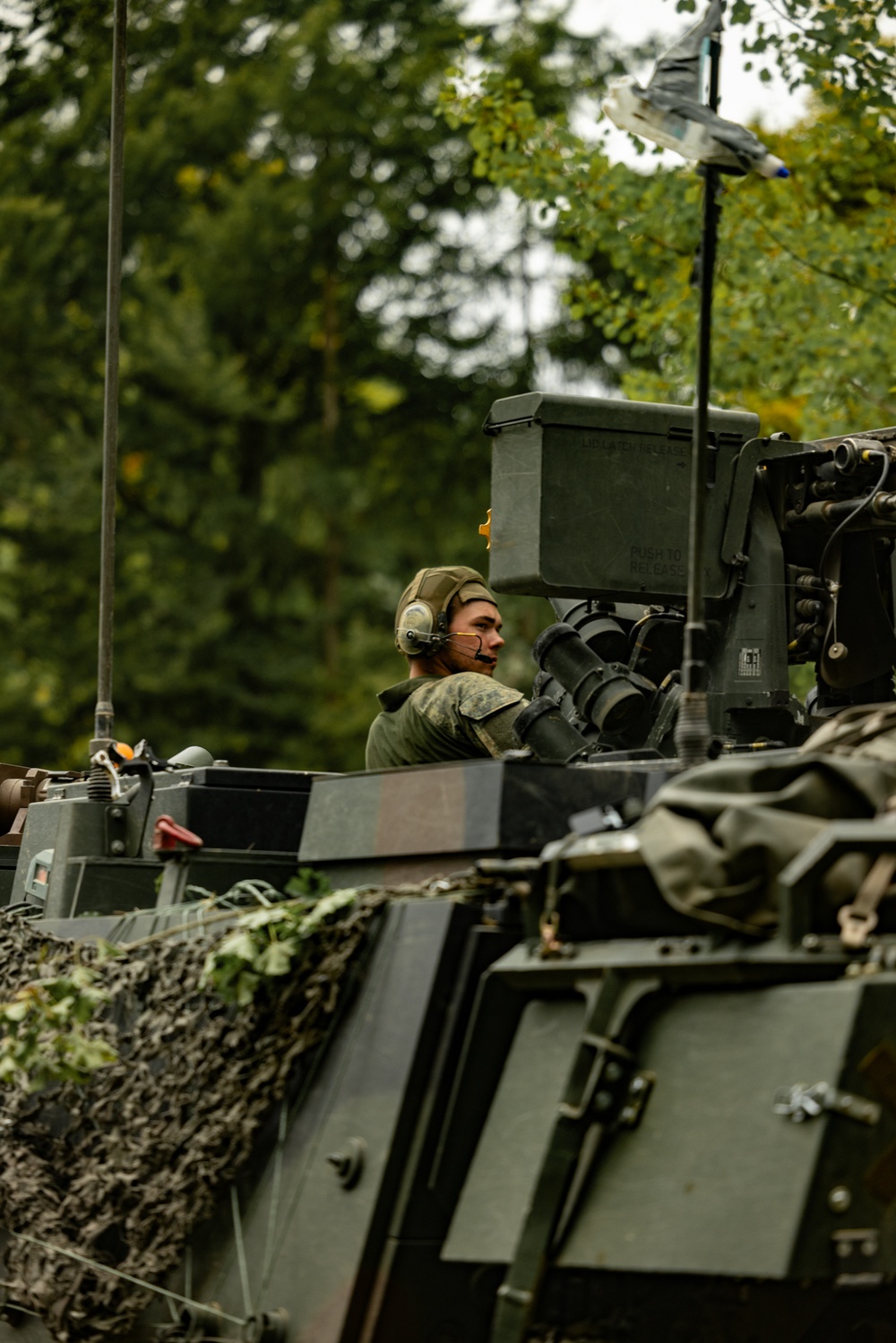 Saber Junction 25, 17th Light Armored BN