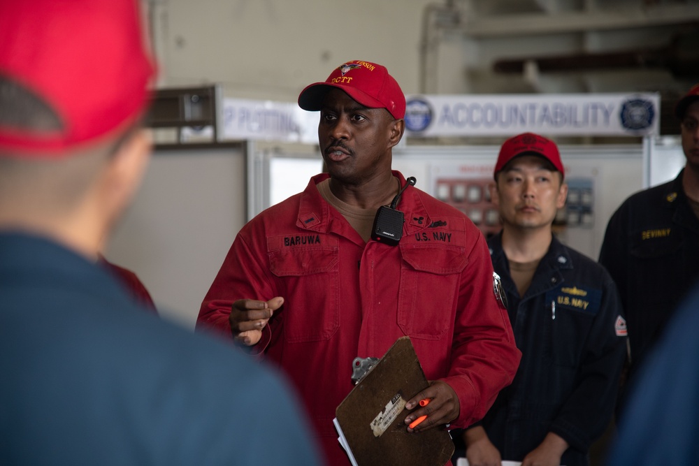 USS Carl Vinson conducts routine operations