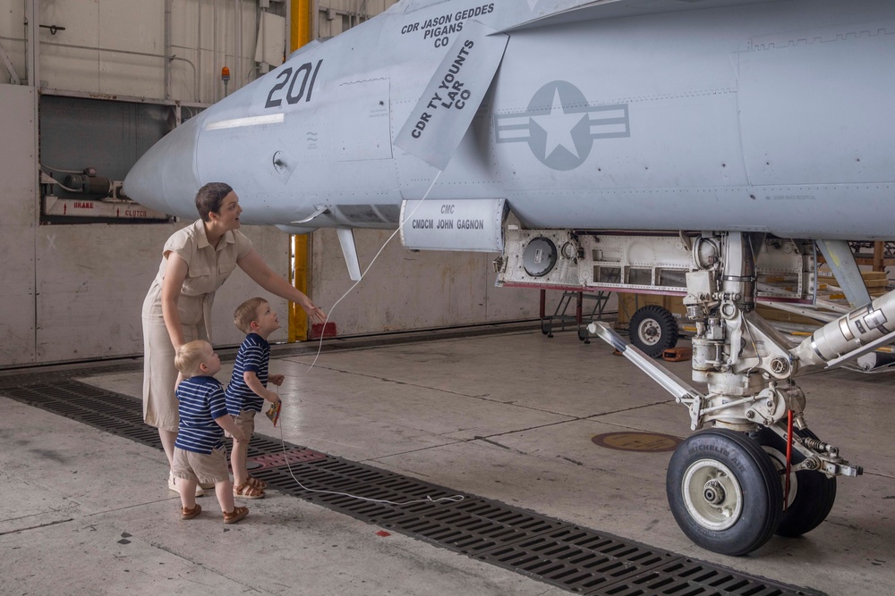 VFA-143 Change of Command