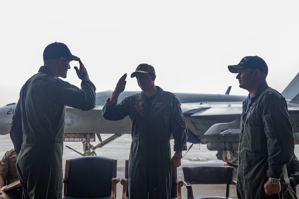 VFA-143 Change of Command