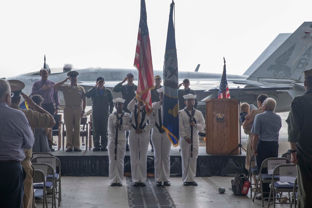 VFA-143 Change of Command