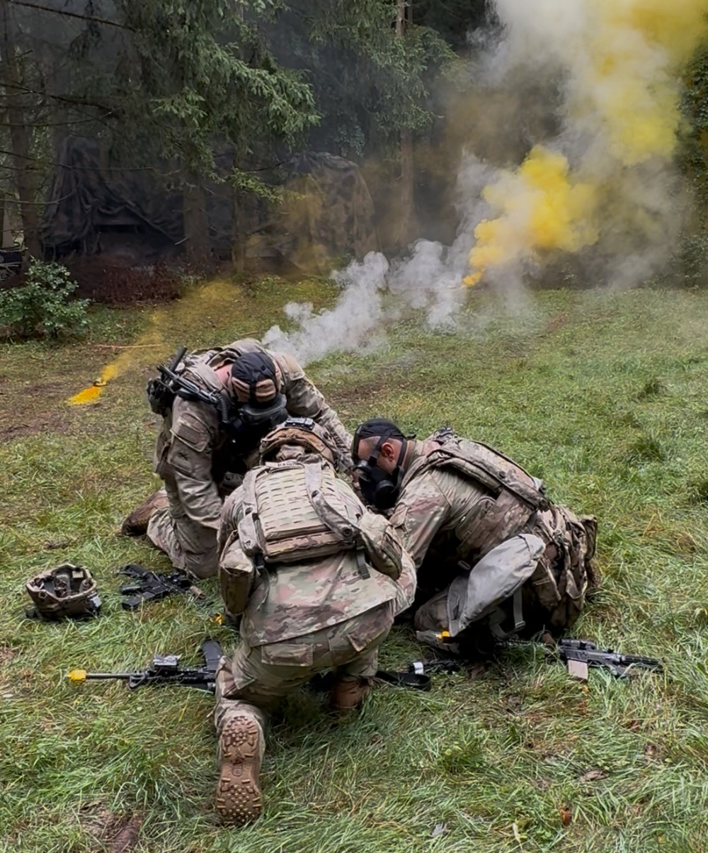 Chemical Attack Puts 2CR to the Test at Saber Junction 25