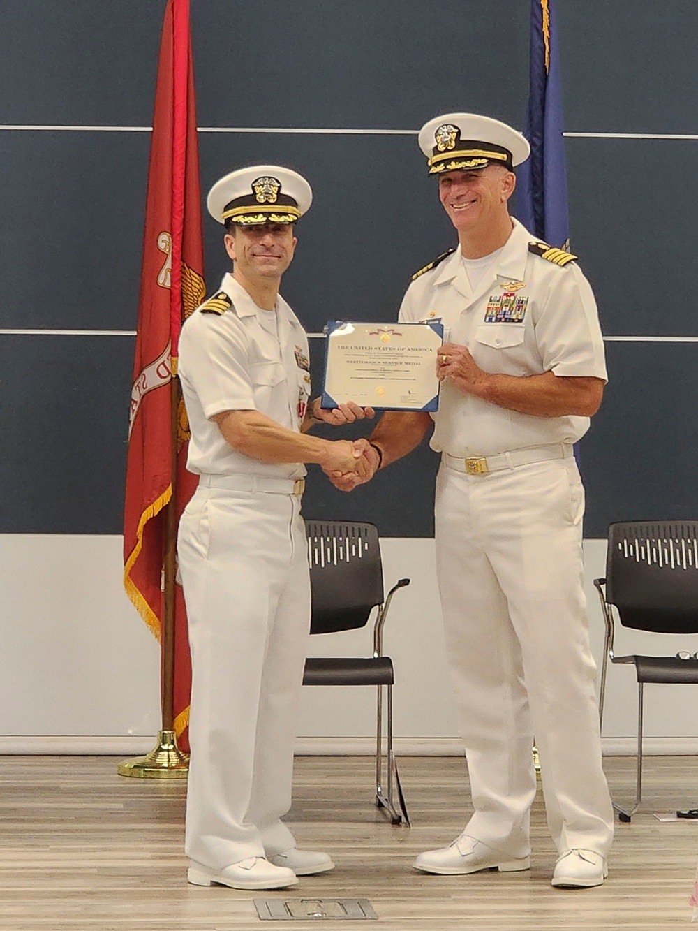 Leadership Transition Strengthens Readiness at Navy Bloodborne Infection Management Center