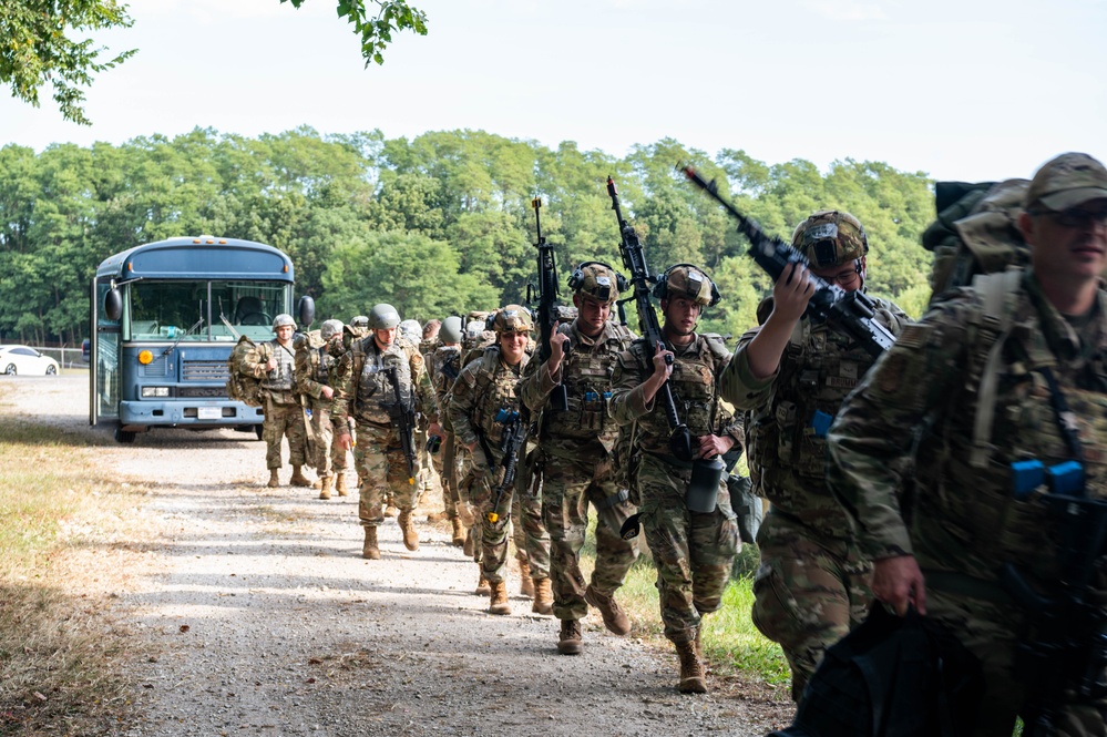 183d Wing demonstrates readiness in Agile Combat Employment warfare during Exercise WARHAMMER