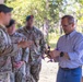 ASW (SOLIC) Visits 7th Special Forces Group (Airborne)