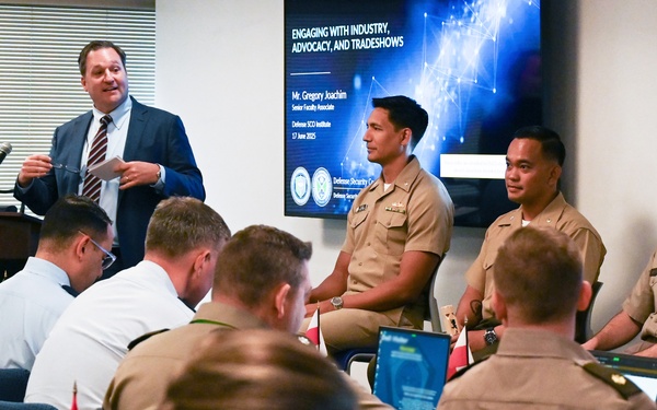 DSCU trains Security Cooperation Organization Personnel in Industry Engagement