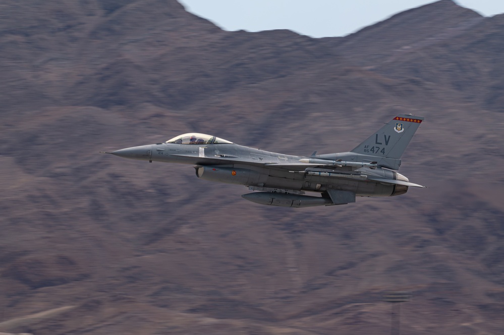Nellis take offs and landings Aug 26, 2025