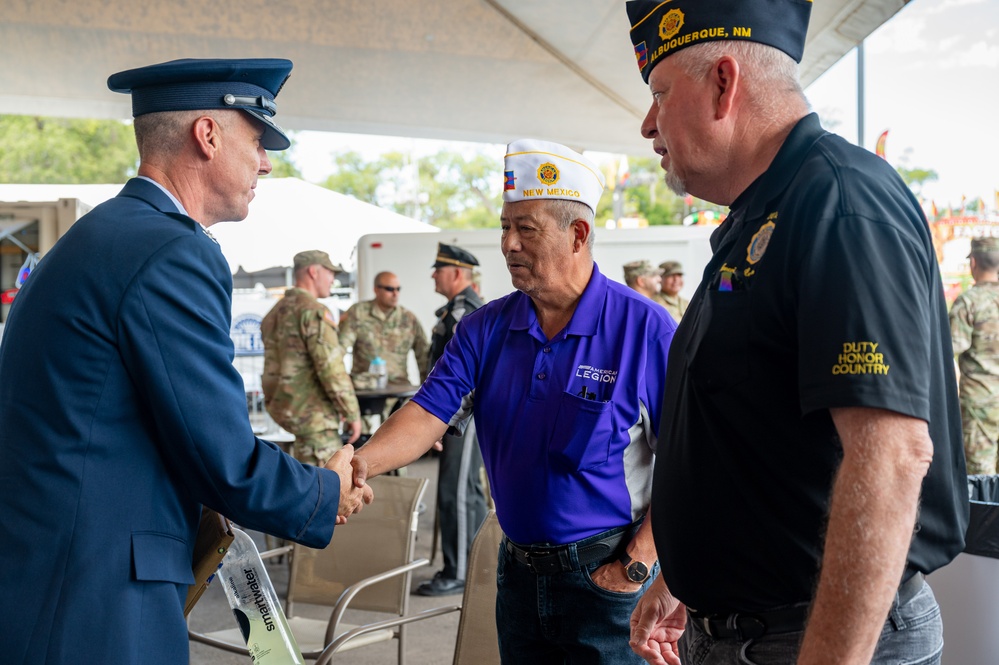 New Mexico State Fair Military and Veteran Appreciation Day