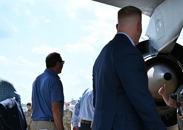 Civic Leaders visit Magic City Airmen