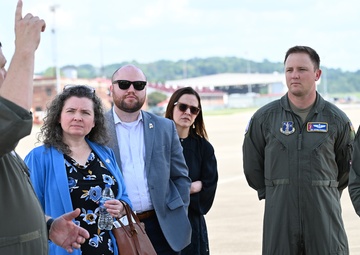 Civic Leaders visit Magic City Airmen