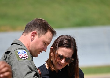Civic Leaders visit Magic City Airmen